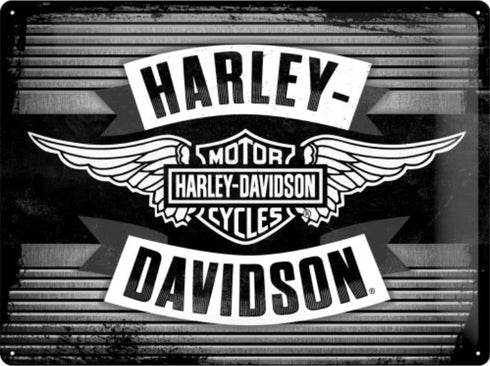 CARTEL 30 X 40 cm HARLEY EXCLUSIVO